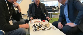 Han mötte Sjöstedt i schackparti