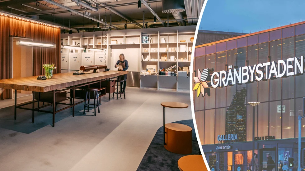 Gränbystadens galleria har fått ett nytt tillskott. Det handlar om Leveriet som öppnar 27 november.