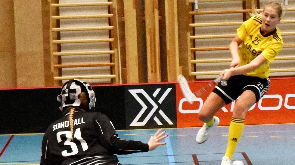 Julia Granberg stod för ett mål i matchen.