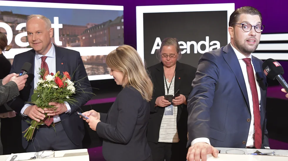 Jonas Sjöstedt om Jimmie Åkesson har bevisat att de kan agera tillsammans för att uppnå ett gemensamt mål.