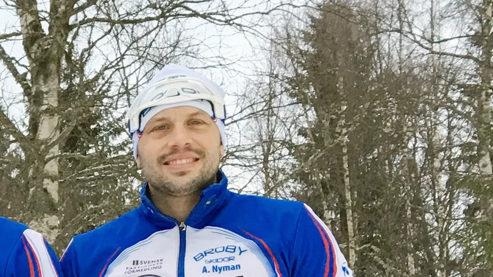 Katrineholmaren Andreas Nyman åkte Vasaloppet 45 på under två timmar.