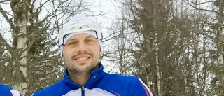 Andreas var snabb i skidspåret