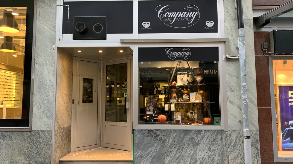 Under tidig onsdagskväll blev "Company – guld och silver" på Nygatan rånad.