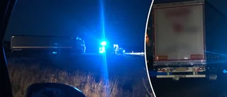 Polis tvingade lastbilschaufför till verkstad