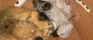 Hade sprängdeg och fjärrutlösare i bostaden