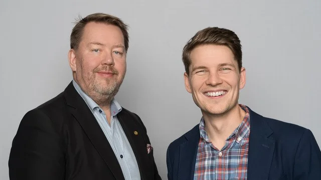 Pär Dunder vd och Per Olofsson styrelseordförande W3 energy.
