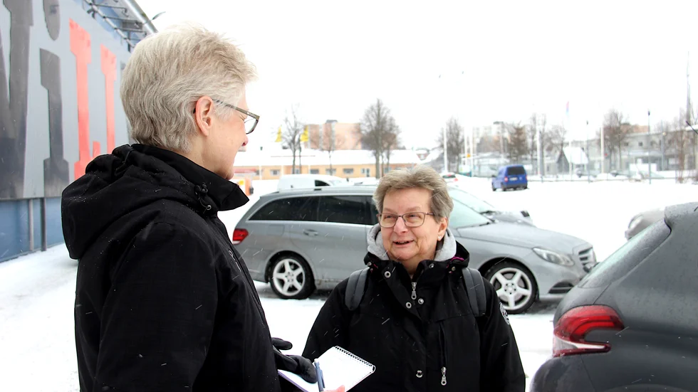 Elisabeth Pettersson är en av dem som oftast nöjer sig med att handla i Myranområdet.
