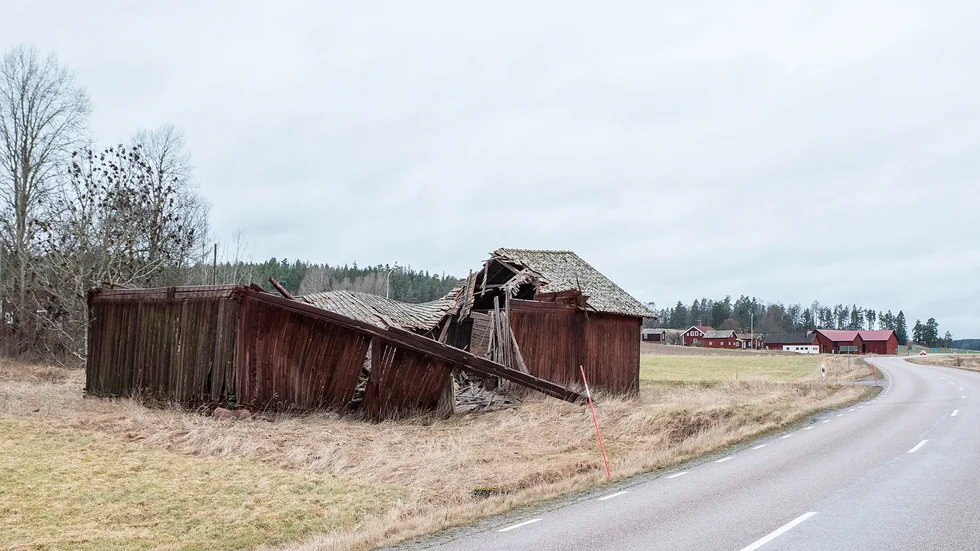 Förfallna hus borde inte få förfula landskapet, anser signaturen Landsbygdsbo.