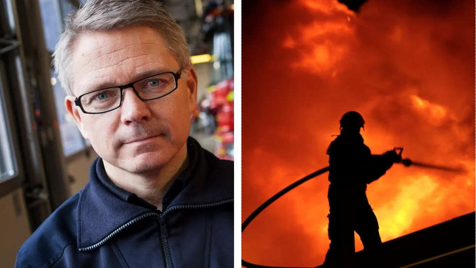 Ulf Lago, förbundsdirektör för Räddningstjänsten Östra Götaland, kan glädja sig åt att antalet larm om bränder i byggnader minskade under förra året. 