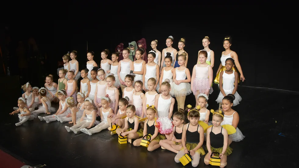Alla barnen som går på Art Dance studio medverkade i Snödrottningen. 