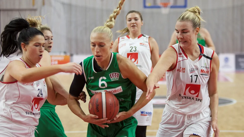 Visby Ladies fick stopp på Eos och tog säsongens första seger.