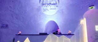 Frostigt drop-in-bröllop i lyxigloo