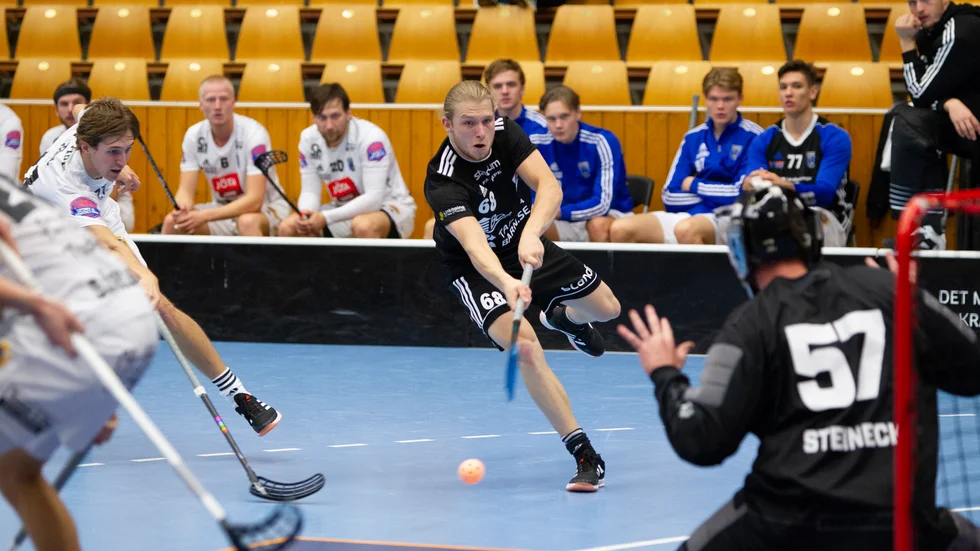 Adam Zetterström gjorde två mål för Linköping FBC mot Sävsjö.