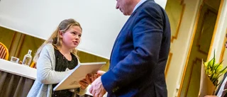 Ebba var yngst när Flanking delade ut priser