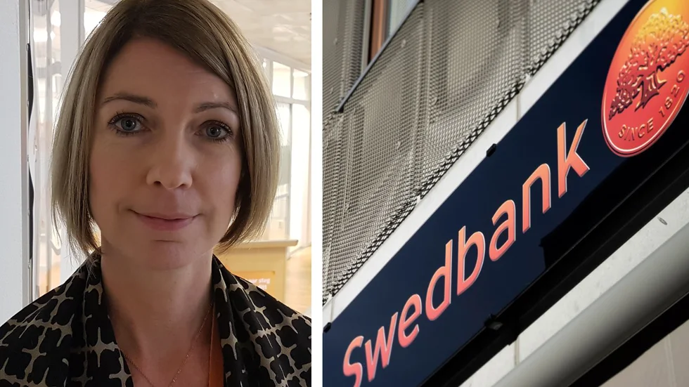 Kontorschefen Ida Emvall besökte under torsdagsförmiddagen kontoret i Ödeshög.