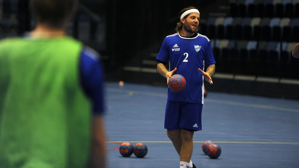 IFK Nyköpings spelmotor Simon Skuthälla.