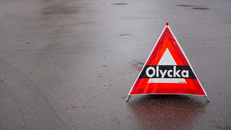 Klockan 16.23 kom larmet om en trafikolycka.