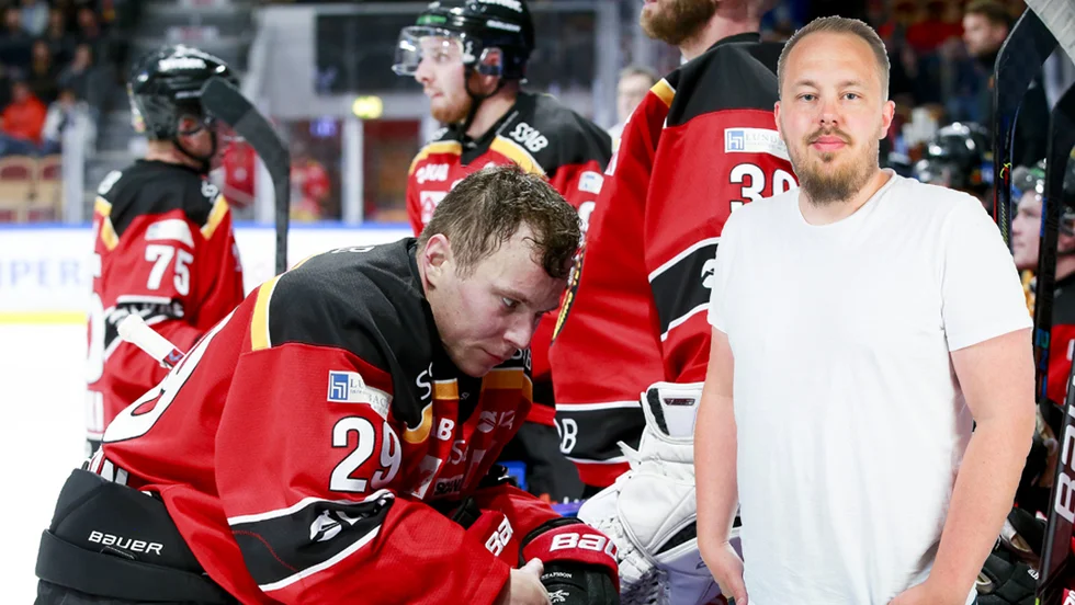 Kaptenen Erik Gustafsson får en trea i betyg.