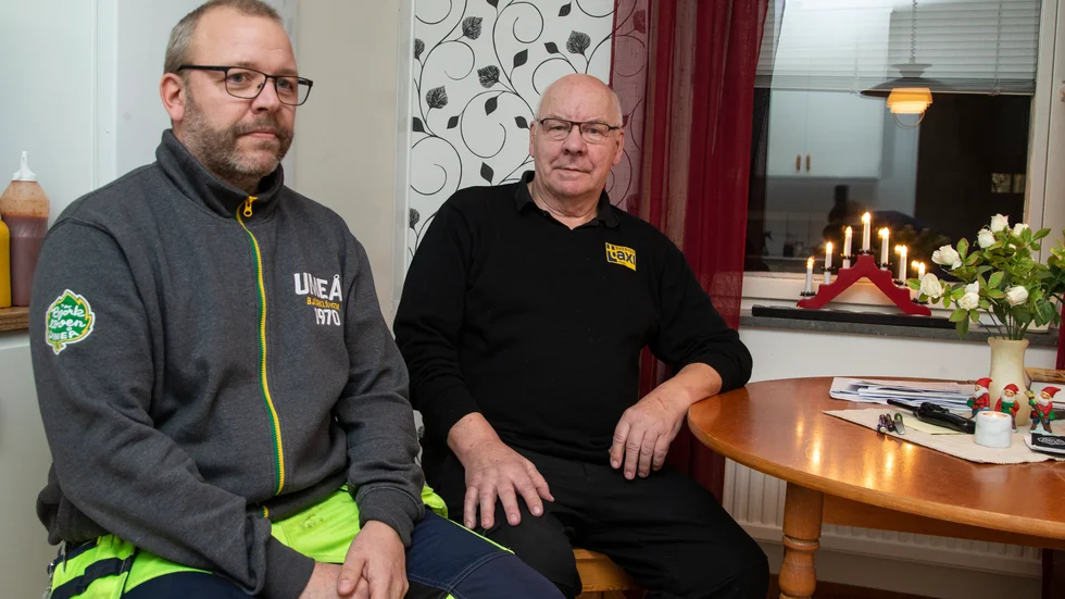 Sonen Alf Renberg har gjort allt han kan för att hjälpa sin pappa efter Pitebos chockbesked. På fredagen fick de pusta ut och glädjas åt det nya kontraktet.