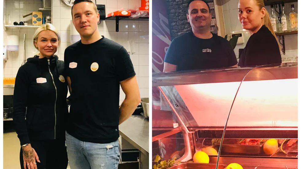 Nyöppnade restauranger: Hamburgerhuset med Zio Doddi Gelateria samt Libanon kolgrill och pizza. 
