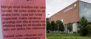 Företaget inför coronarestriktioner