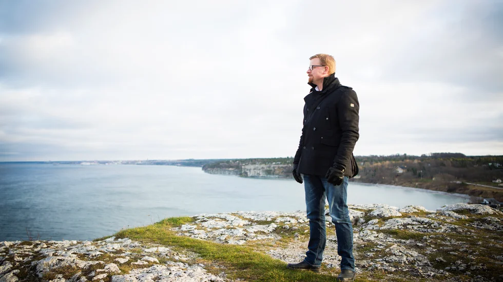 Simon Härenstam är ny ordförande för Liberalerna på Gotland.