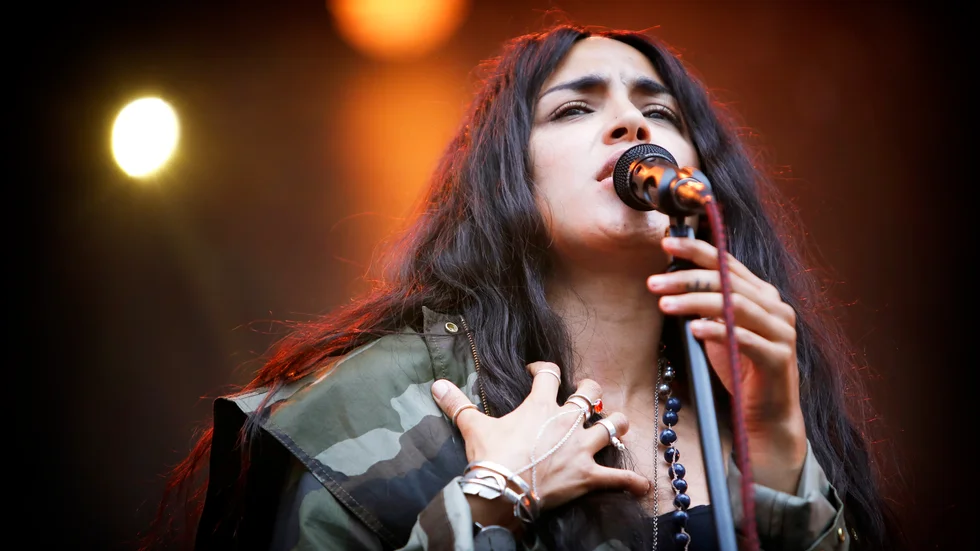 Loreen kommer till Stallarholmen.