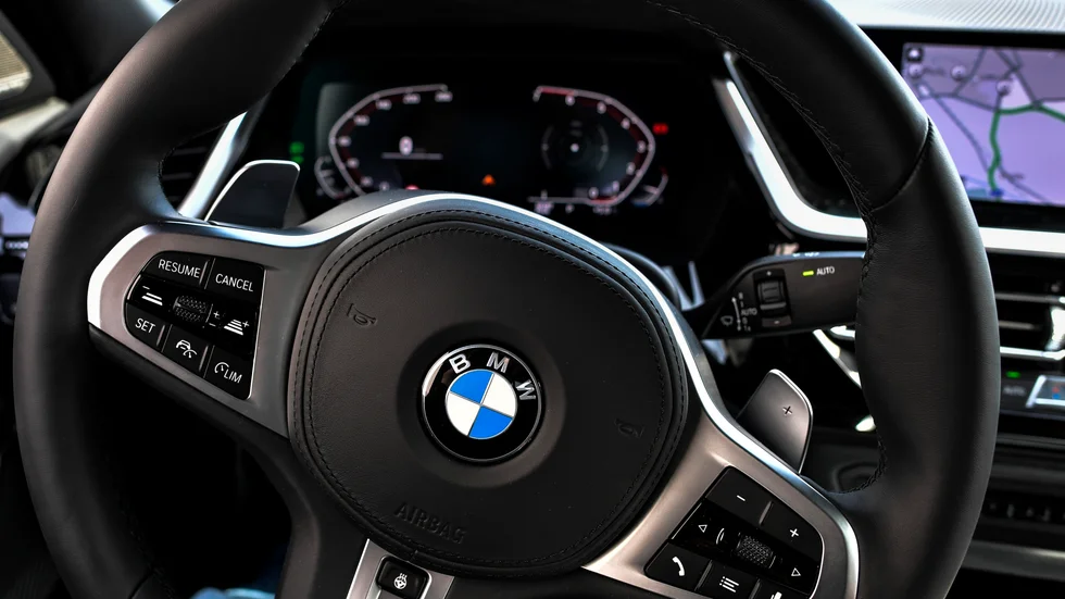 Ännu en stöld ur en BMW har rapporterats in till polisen. Bilden är tagen i ett annat sammanhang.