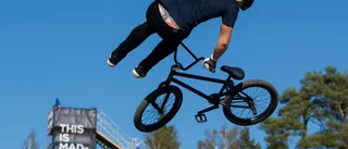 Nedler utlovar en grym show i halfpipe BMX 