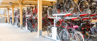 Cykelgaraget har börjat fyllas på 