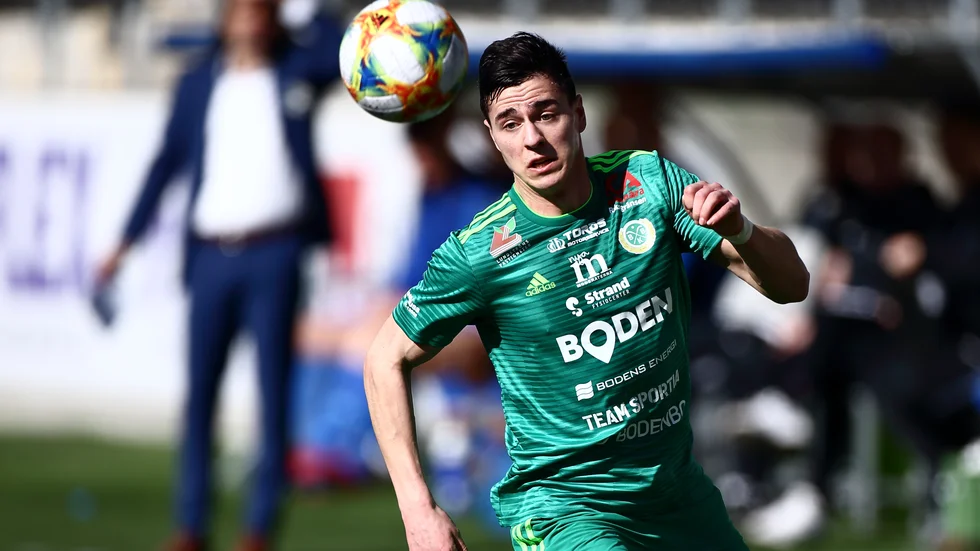 Sebastian Shafei Åman lämnar Boden.