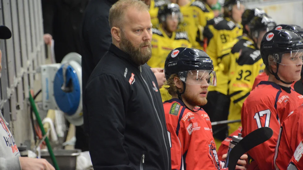 Niclas Högberg i senaste matchen mot Vimmerby. 