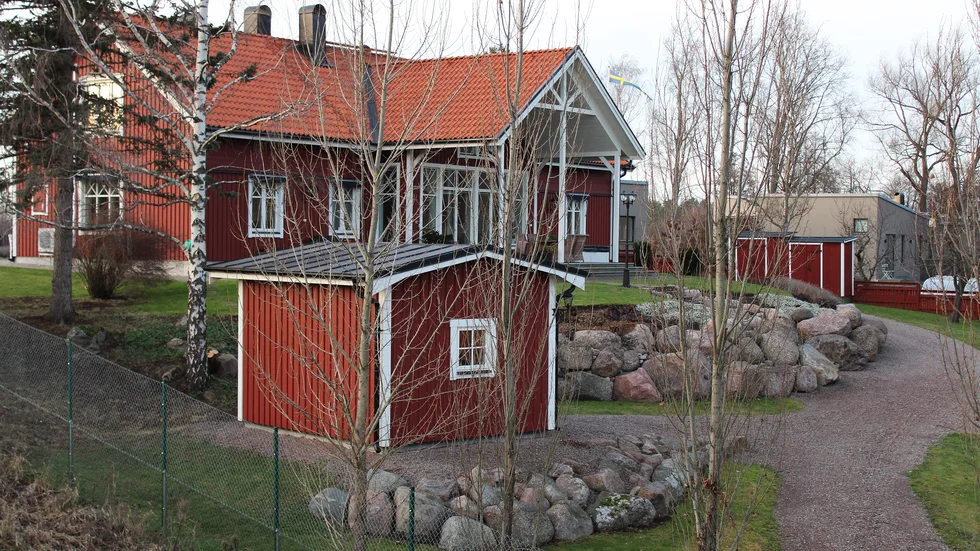 Spångerumsgatan 40 (närmast bild) såldes för 12,5 miljoner kronor och nr 42 för 15,6 miljoner. De båda var Linköpings dyraste hus 2019. 