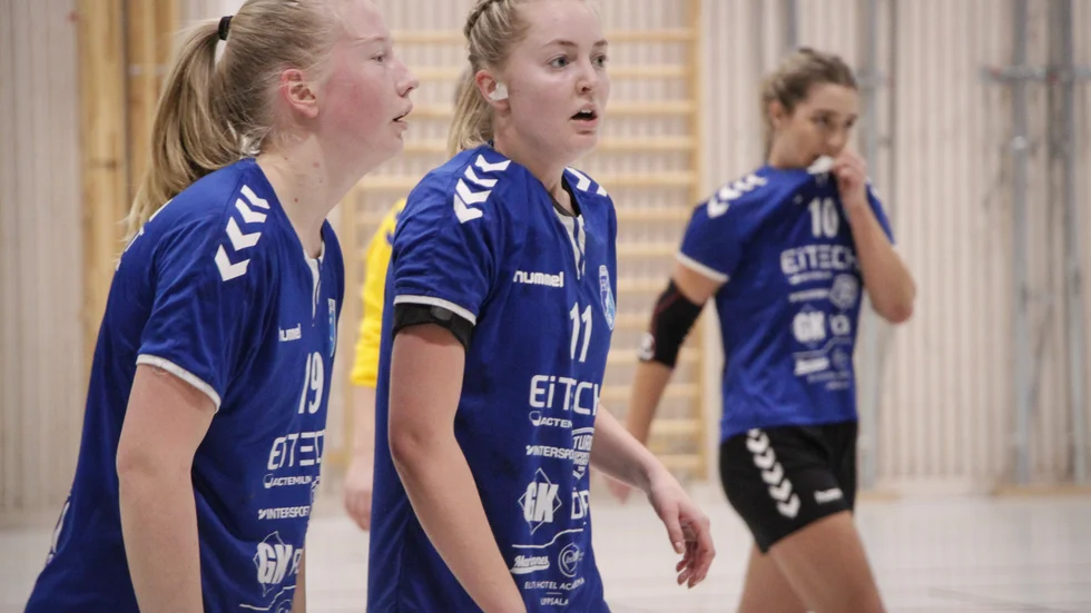 Sofia Karlsson, i mitten, blev Uppsalas främsta målskytt.