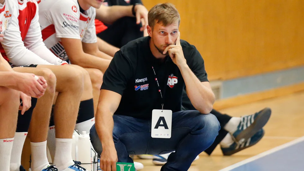 RP:s tränare Magnus Oscarsson Söder. 
