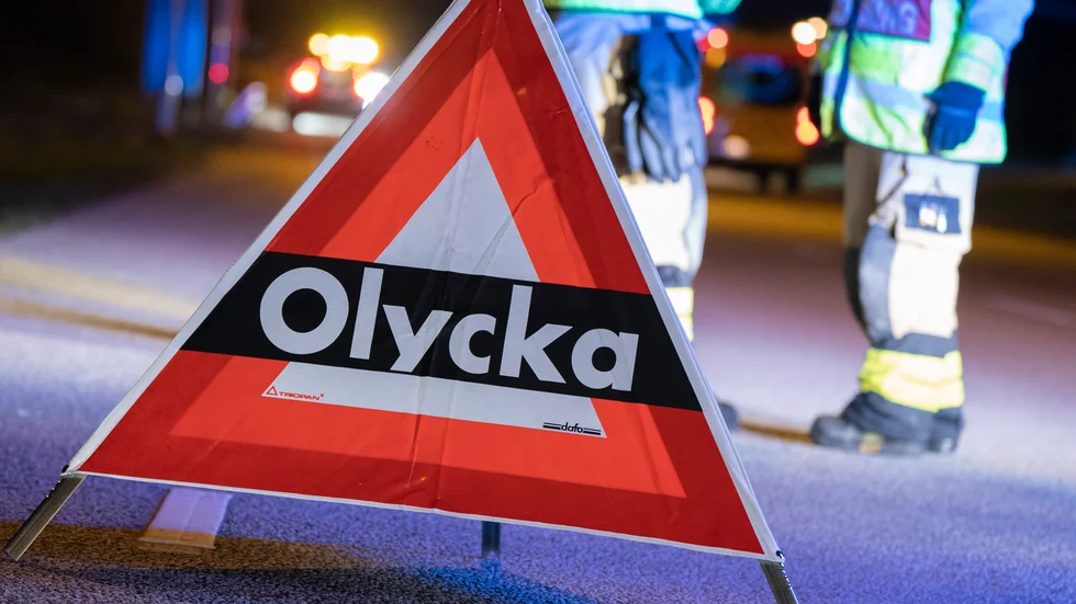 En lastbilsolycka utanför Gällivare gjorde att E10:an fick stängas.