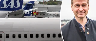 Kommunens klimatstrateg tog flyget