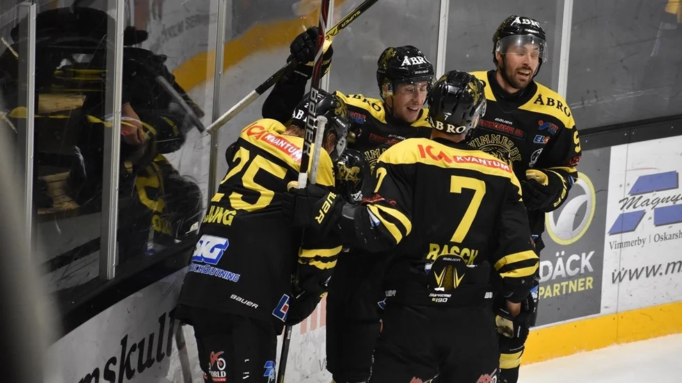 Vimmerby Hockey hoppas få segerjubla i kväll igen.