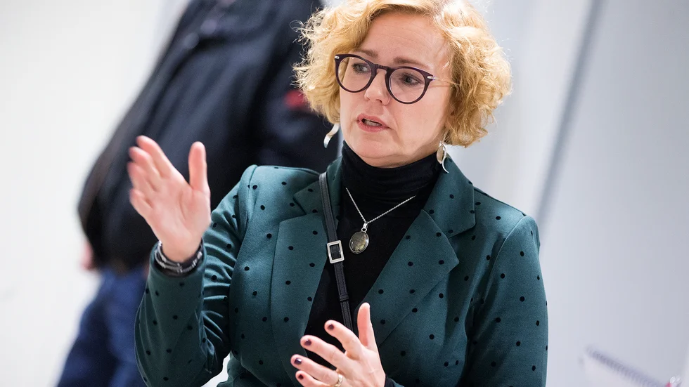 Britta Flinkfeldt (S), avgår efter drygt tio år på sin post. (Arkivbild)