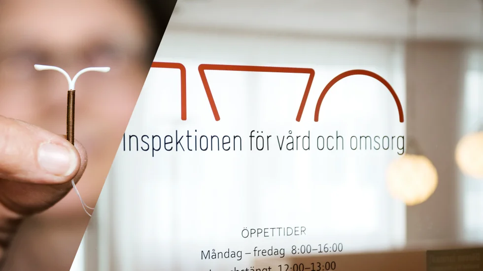 Kvinnan anmäler till Inspektionen för vård och omsorg.